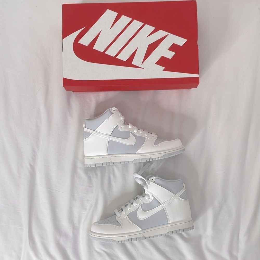 Nike Youth Dunk High Summit White NIB
